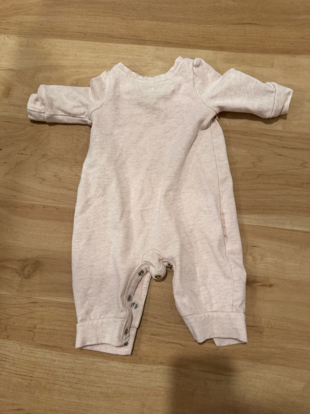 Bambi Disney Baby Gap Glitter Cream Long Sleeve Onesie Pajamas 0-3 months - Picture 3 of 4